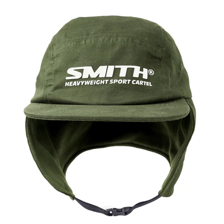 House of Smith Bdg Topi - Smith Flap Hat Army - Flap Cap Hat