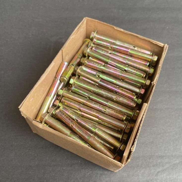 DYNABOLT 10x97 (100 pcs) Dinabol M10 x 97, Baut, Mur, Ring