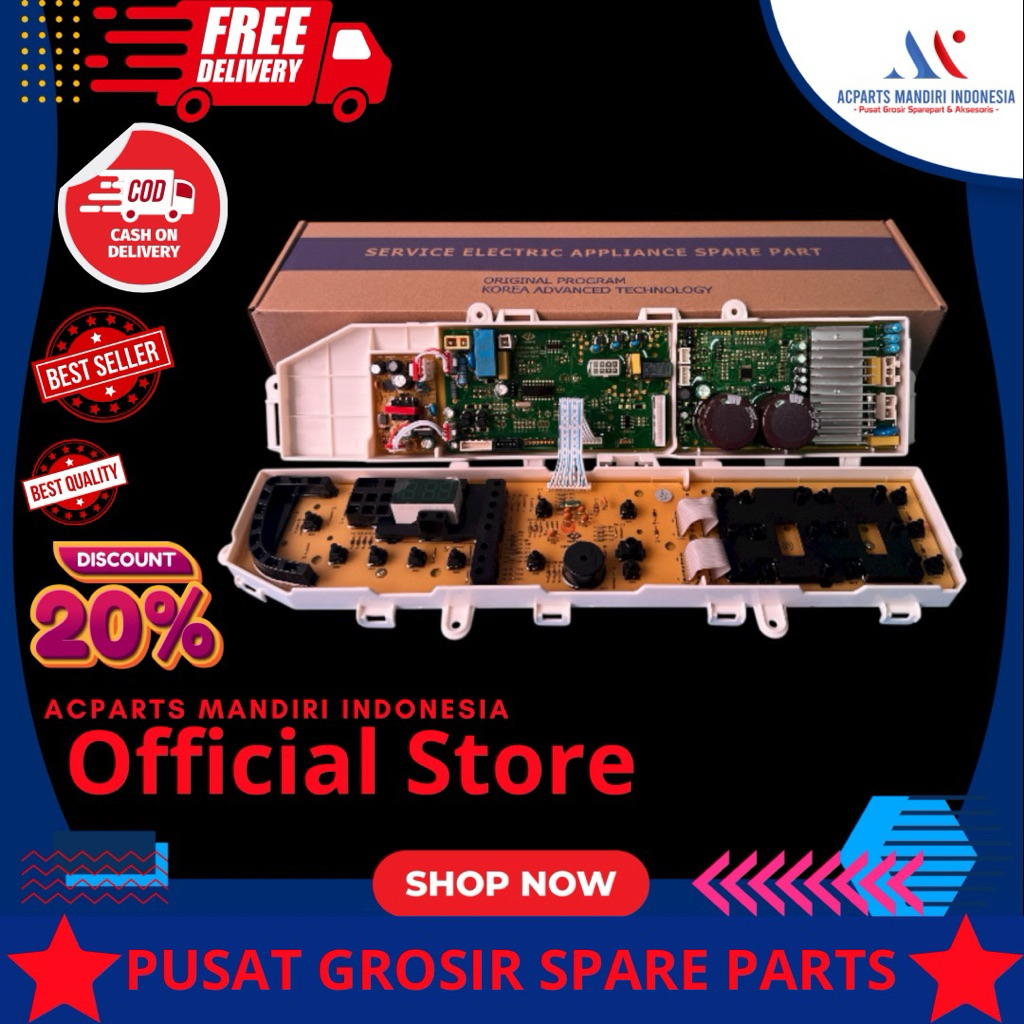 SAMSUNG inverter DC92-01460A , Modul pcb mesin cuci samsung inverter top loading
