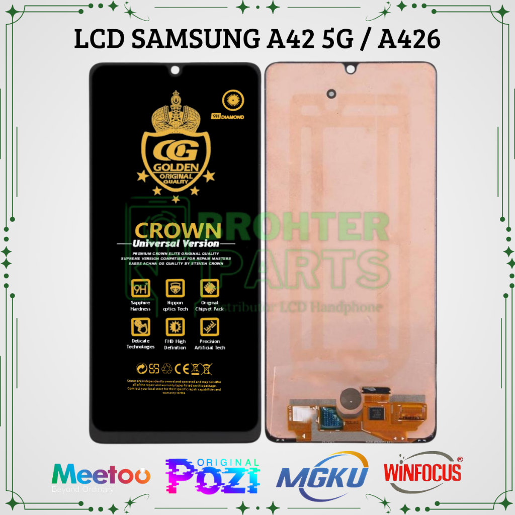LCD SAMSUNG A42 5G / (SAMSUNG GALAXY A42 5G) / A426 TOUCHSCREEN FULLSET COMPLETE ORIGINAL