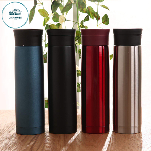 Termos Vakum Stainless Steel Kapasitas Besar 500ml, Termos Air, Kopi, Teh, Mug, Botol Portabel