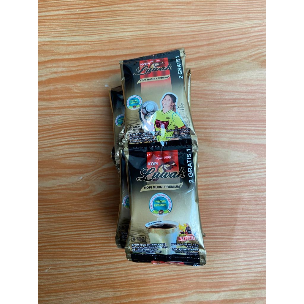 LUWAK KOPI MURNI PREMIUM / KOPI HITAM RENCENG MURAH KOPI MURNI TANPA GULA