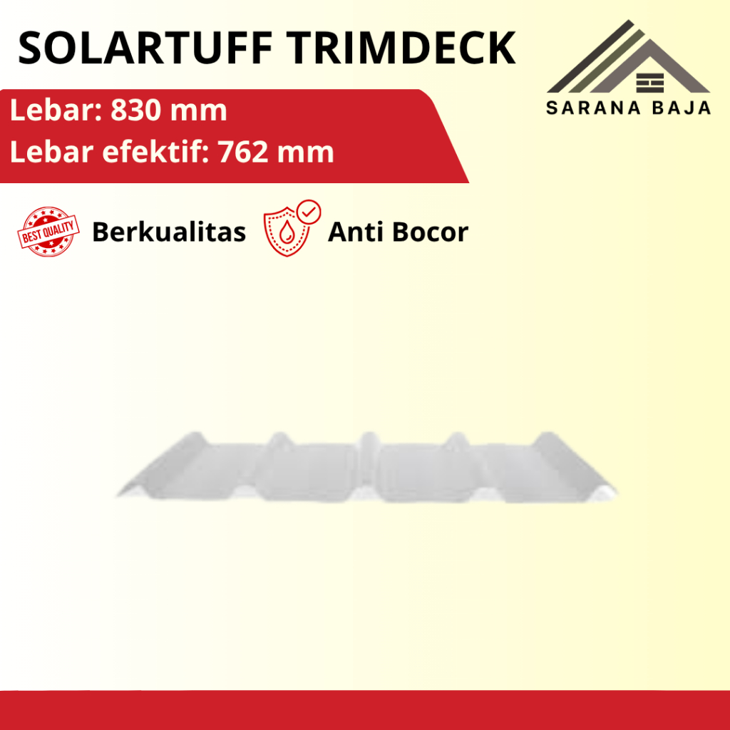 Solartuff TRIMDECK - ATAP POLYCARBONATE