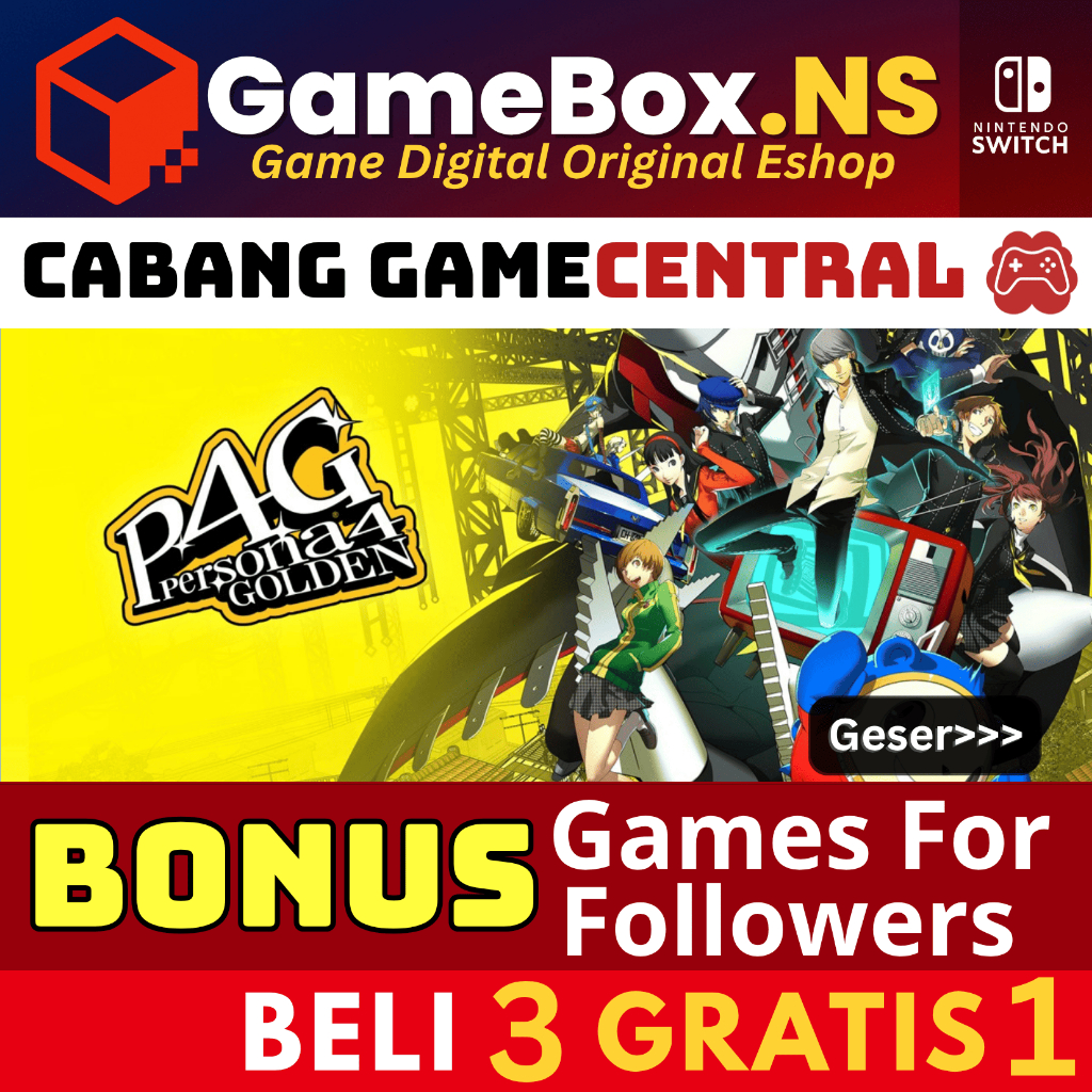 Persona 4 Golden Nintendo Switch