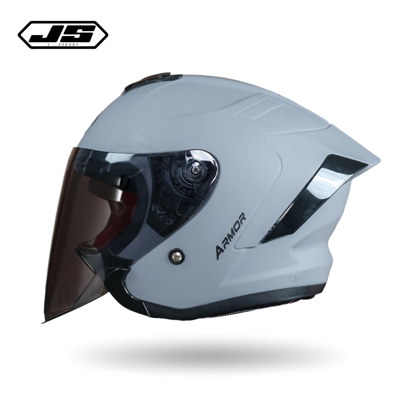 Helm Ori JS Armor Gorila Dof / Half Face Helmet / Helm Pria Keren Paket Ganteng sudah SNI