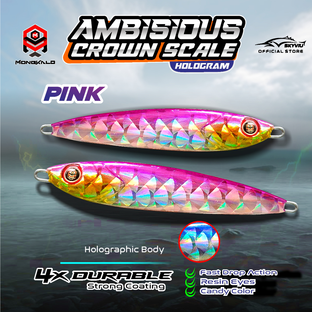 Mongkalo Ambisious Kipas noGID noMotif Candy 40 Pink