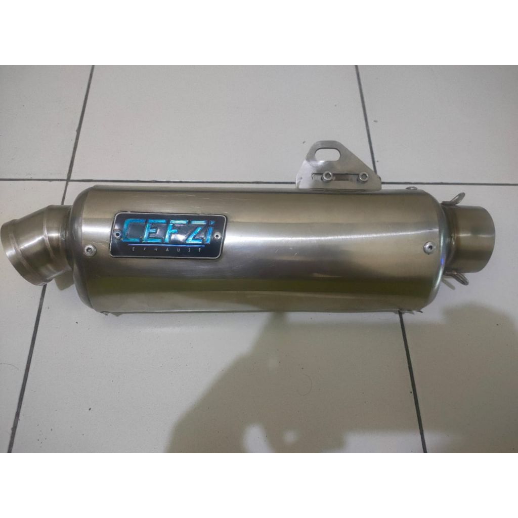 slincer knalpot cefzi new oval 28 cm ori second