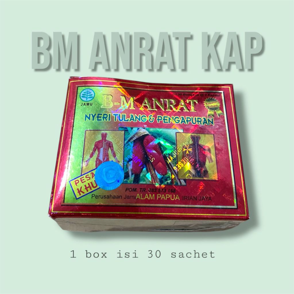 Beem Anrat kapsul hologram biru