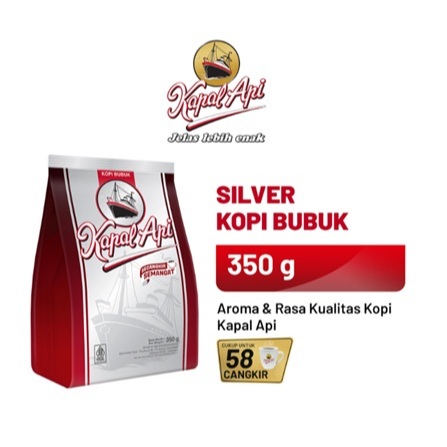 Kopi Kapal Api Spesial Perak Silver 380g