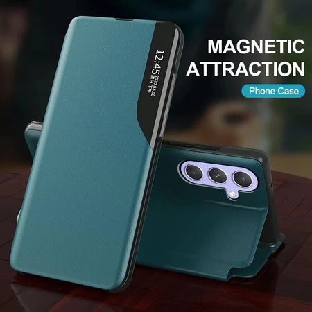 [ Flip Case Samsung A07 ] FLIP COVER SMART VIEW / CASE BUKU LEATHER / CASE BUKA TUTUP