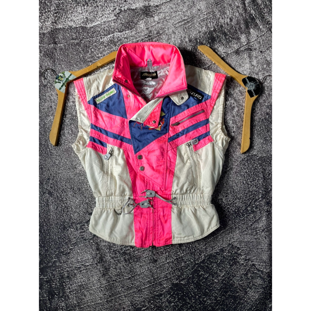 VEST / ROMPI VINTAGE RACING LANGKA || MIZUNO ||  MEWAH - BARANG LANGKA (bukan thrifting)