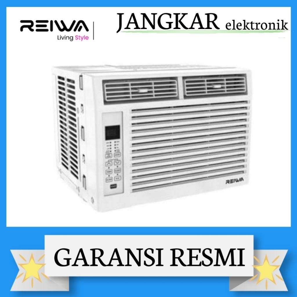 AC WINDOW REIWA 1/2PK CW0501RA/REIWA AC WINDOW 1/2PK CW0501RA GARANSI RESMI