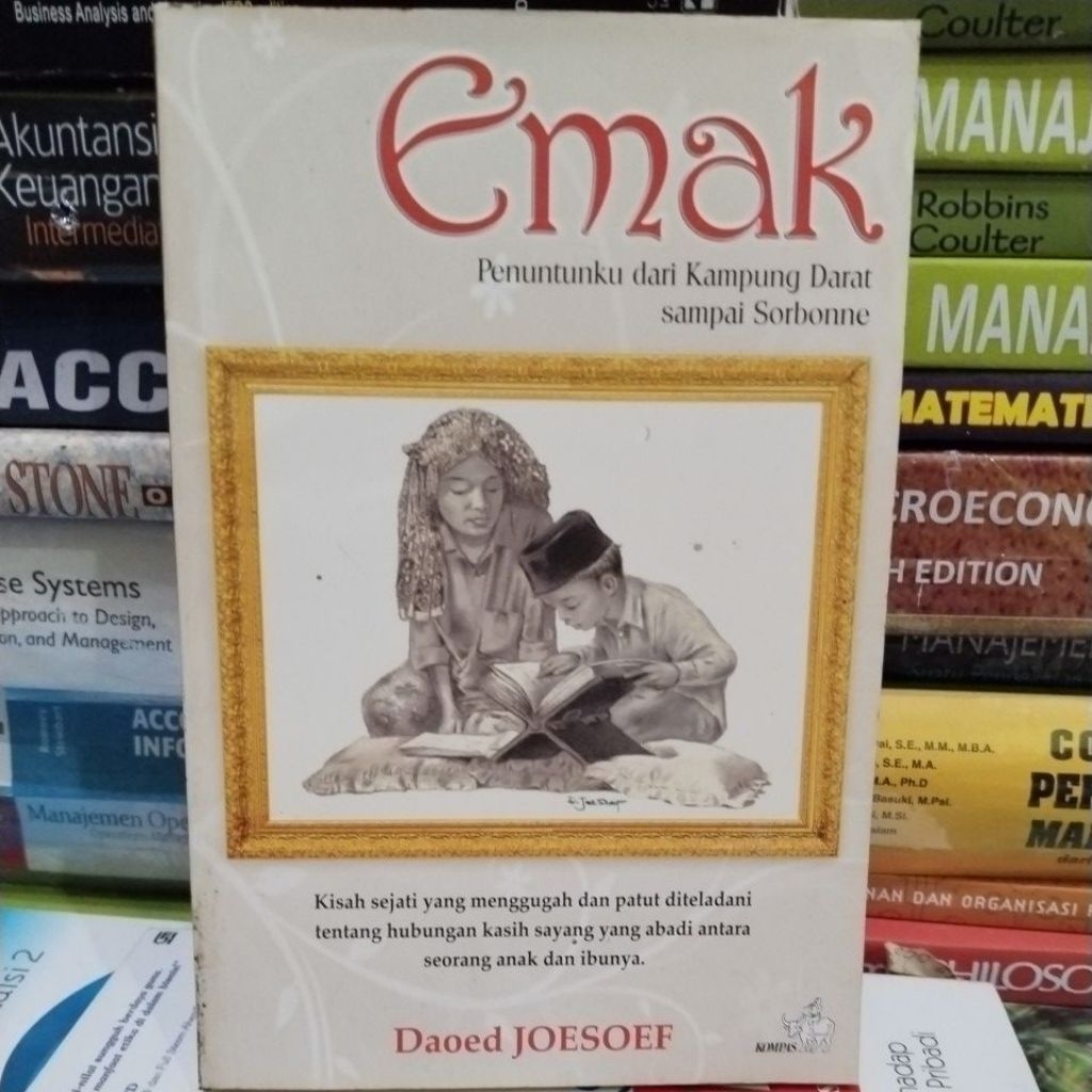 EMAK • Penuntunku Dari Kampung Darat Sampai Sorbonne By DAOED JOEDOEF Original Preloved