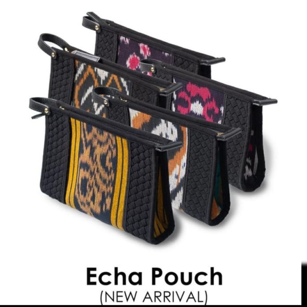 Linette Echa pouch | pouch anyam
