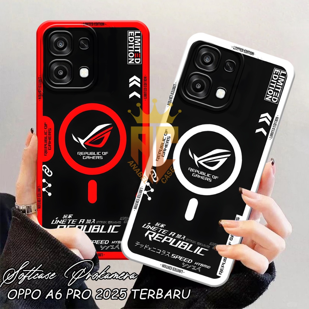 Terbaru Case Hp OPPO A6 PRO 4G / 5G / A5 PRO 4G / 5G Logo Ip Magsave Keren Murah Kekinian Case Oppo 