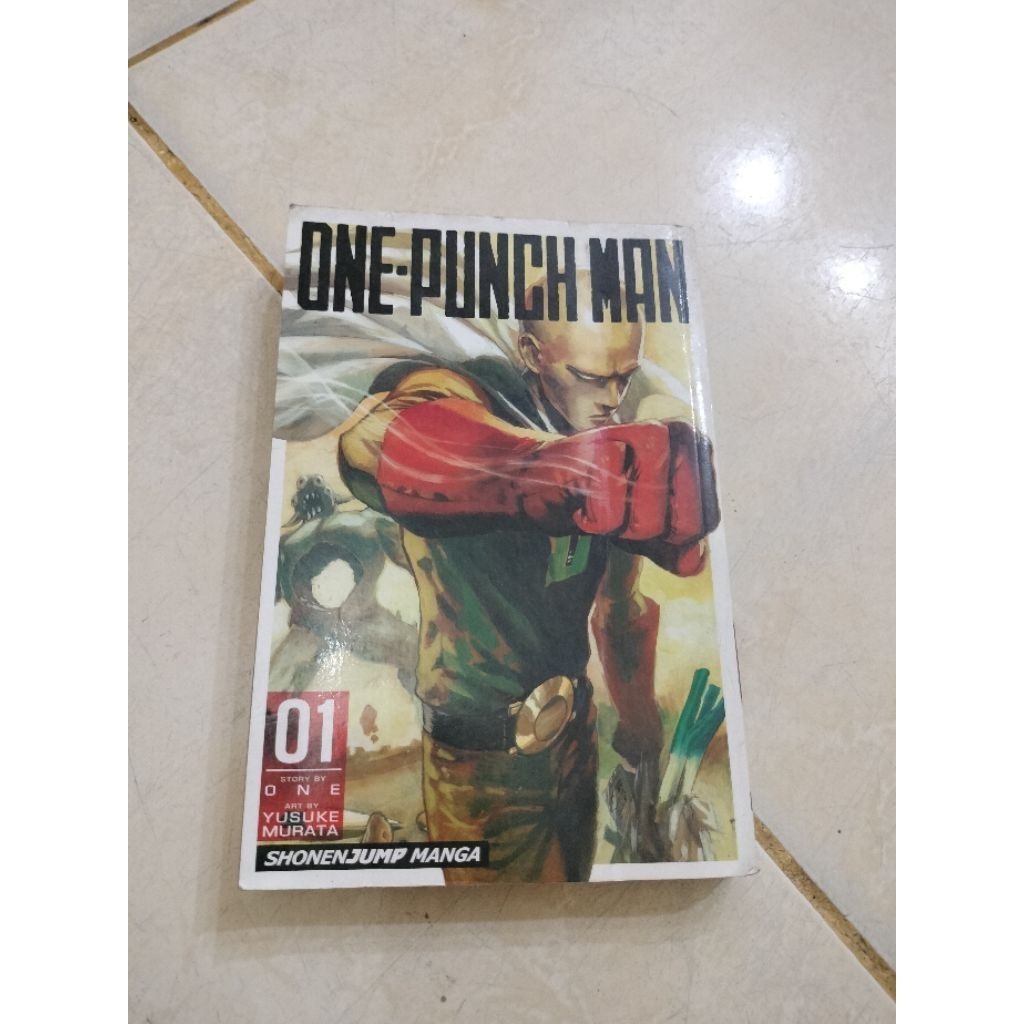 Komik Yusuke Murata & One - One Punch Man 1 (Viz Media : Bahasa Inggris)