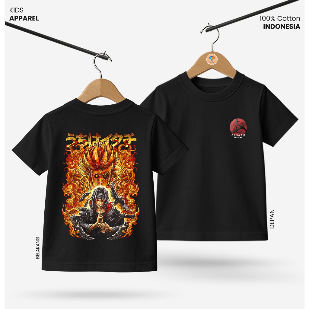Mn Kids Kaos Uchiha Itachi Perfect Susanoo Special Anime Naruto
