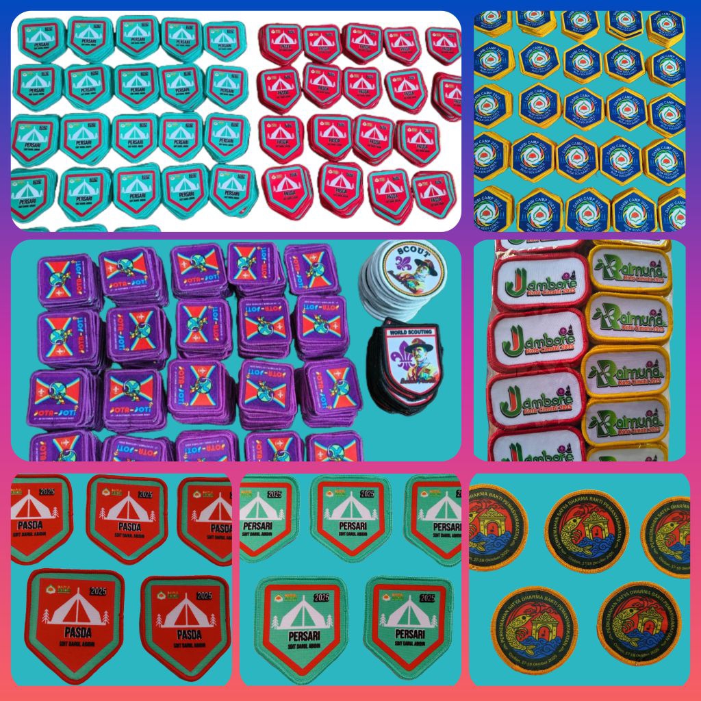 Tiska Custom Logo Badge / Tiska Badge Custom Logo Sublim