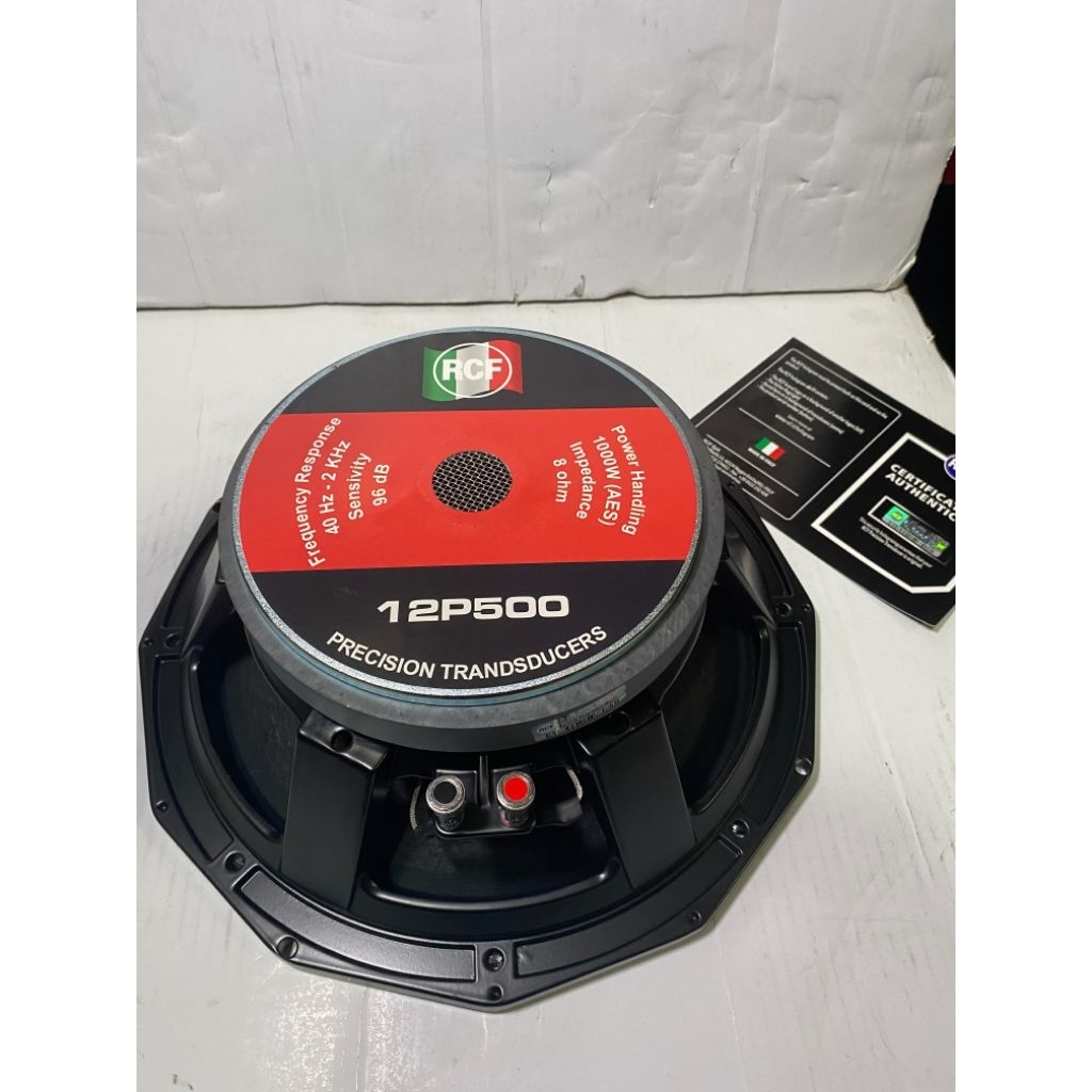 SPEAKER 12P500 RCF 12 INCH SUBLOW VC 3 INCH 12P500 ORIGINAL
