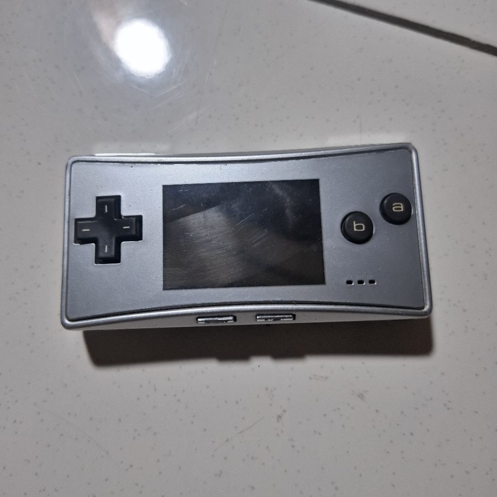 Nintendo Game Boy Micro Silver Second Original