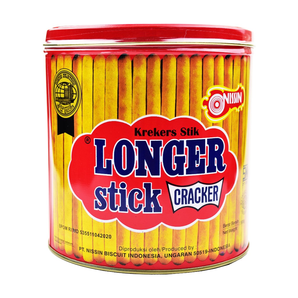 Biskuit Kaleng NISSIN LONGER STICK Crackers 500 Gr