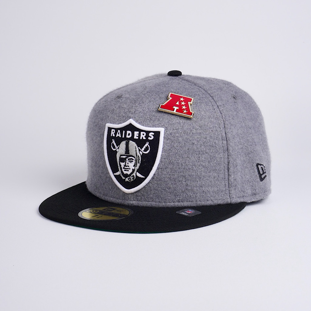 Topi new era original las vegas raiders afc pin 