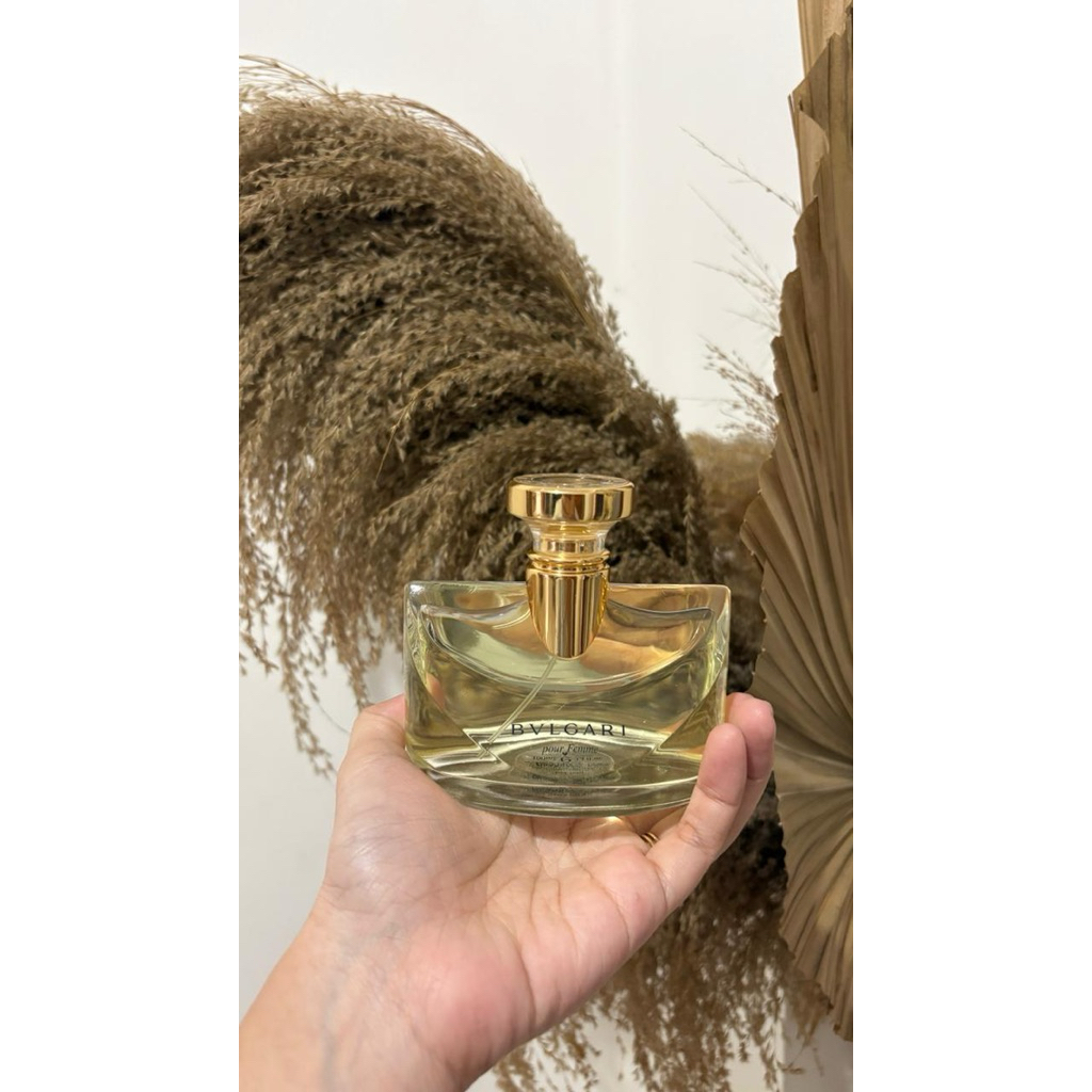 Bvlgari Pour Femme | Rose Essentielle EDP 100ml – Parfum Wanita Floral Klasik | Ori Reject Kemasan  