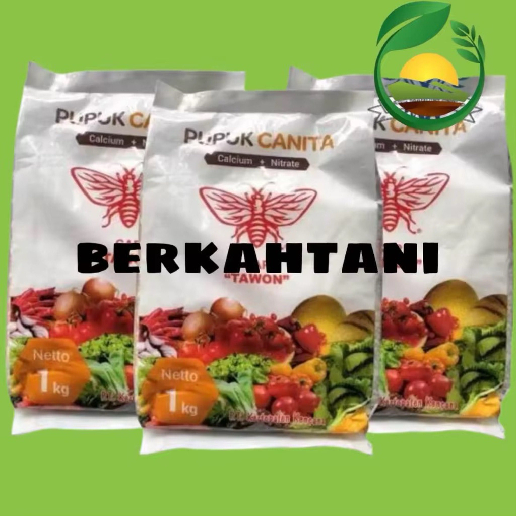 Canita Pupuk Tawon 1kg Kalsium Nitrat Dan Nitrogen Pupuk Untuk pertumbuhan Tanaman