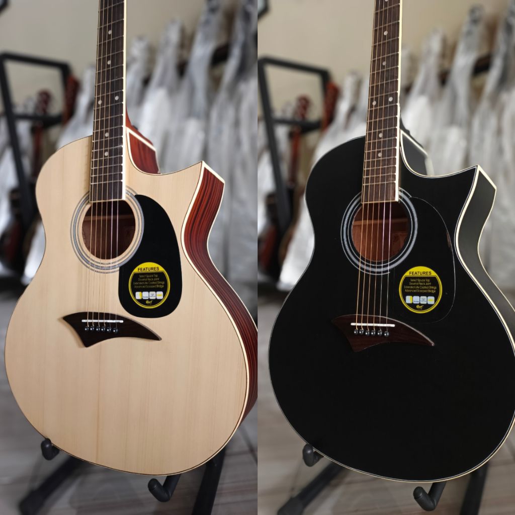 Gitar Cord Ndx Akustik Fret Stainless Dryer Grover Gratis Packing Kayu