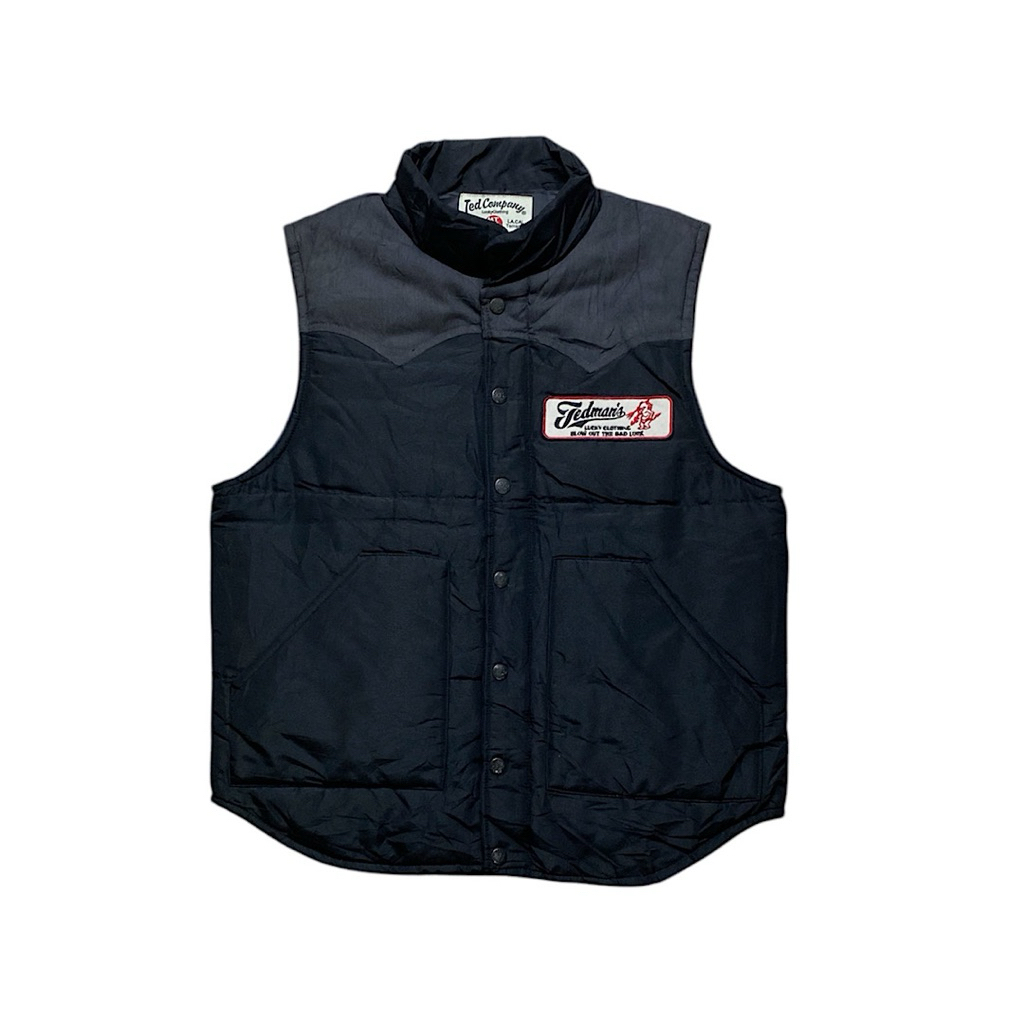 Ted man ted company puffer western vest