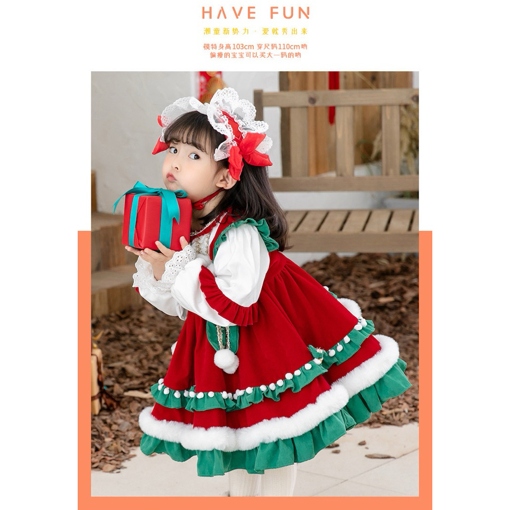 DRESS natal ANAK CHRISTMAS DRESS NEW 02