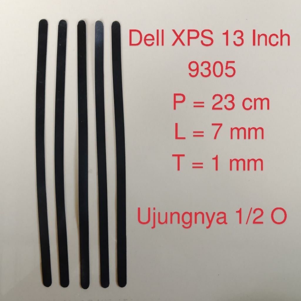 handmade Bottom Case Rubber feet Dell XPS 13 Inch 9305 UNIVERSAL DIY KARET BANTALAN LAPTOP