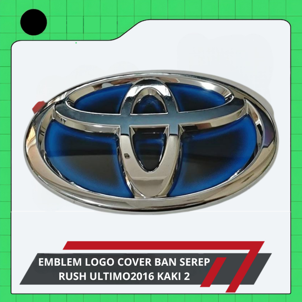 EMBLEM LOGO COVER BAN SEREP RUSH ULTIMO2016 KAKI 2