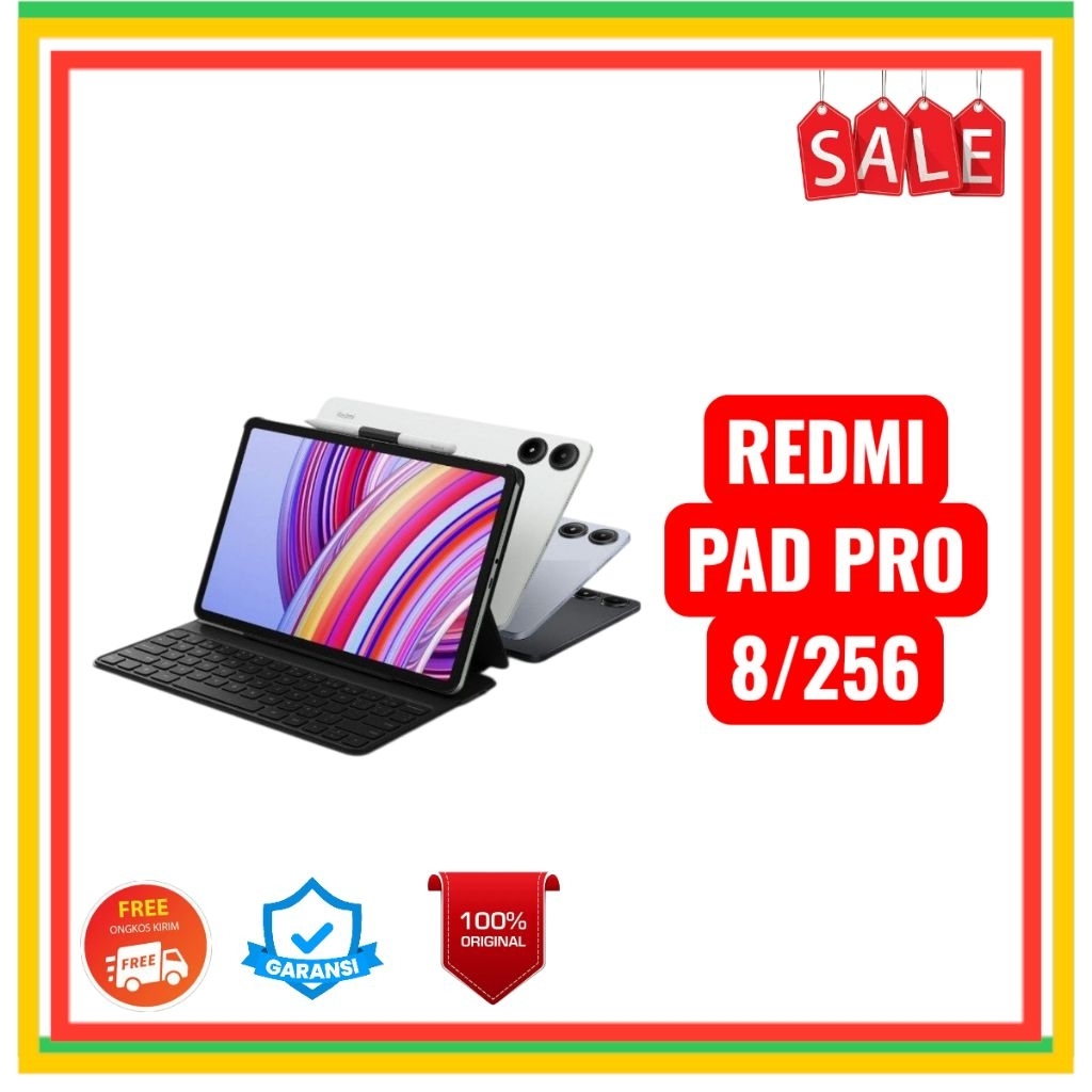 XIOMI REDMI PAD PRO 8/256 GARANSI RESMI SELURUH INDONESIA