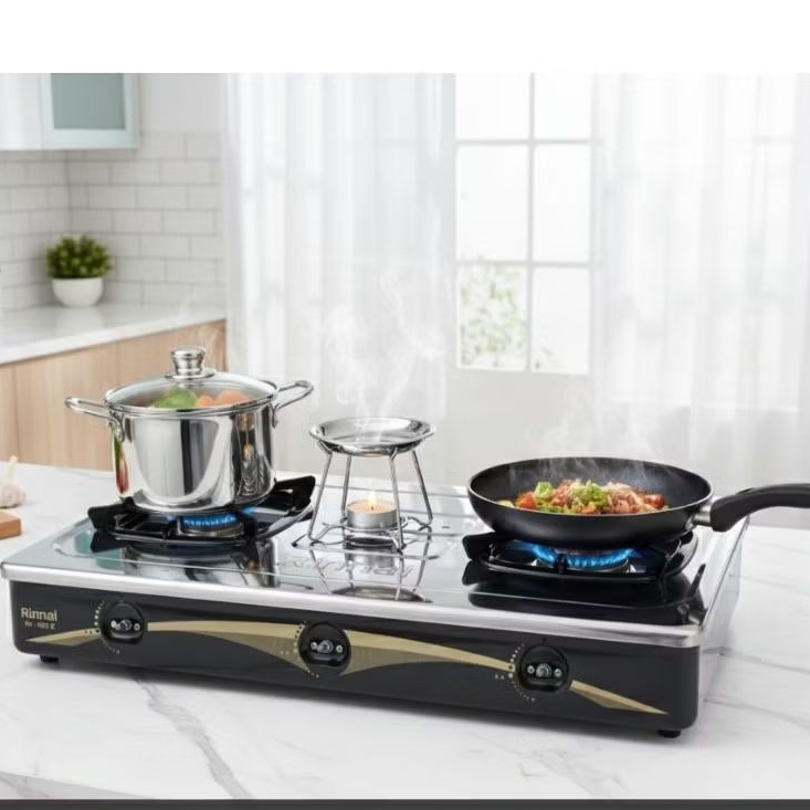 RINNAI RI-603E KOMPOR TIGA TUNGKU