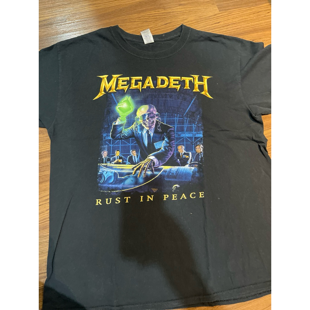 Kaos Band Megadeth Preloved – Original Gildan Softstyle