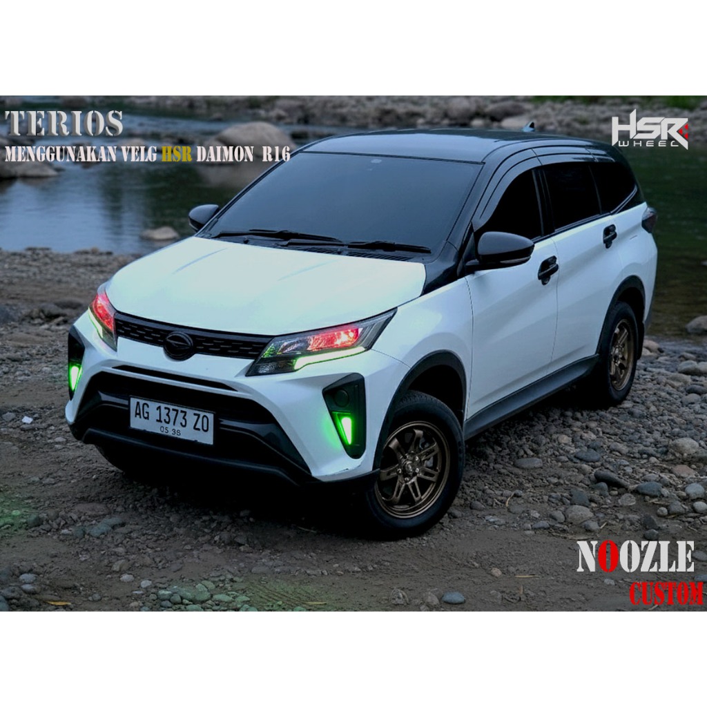 Velg Racing R16 Lubang Baut 5 Pelek Variasi Untuk Pelek Mobil Terios Rush Innova New Avanza Dan Seje