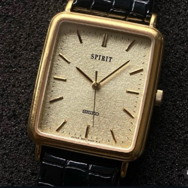 jam seiko spirit tank snowflake dial