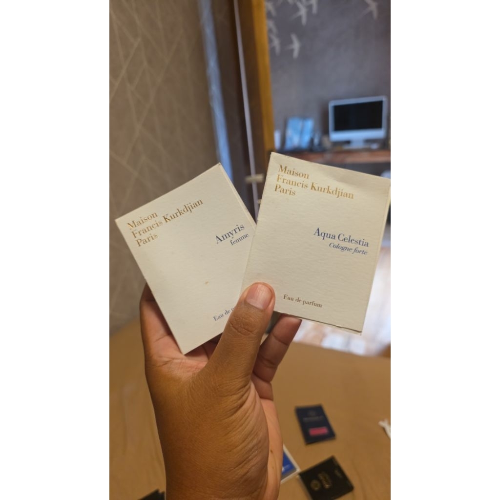 Parfum Vial MFK original