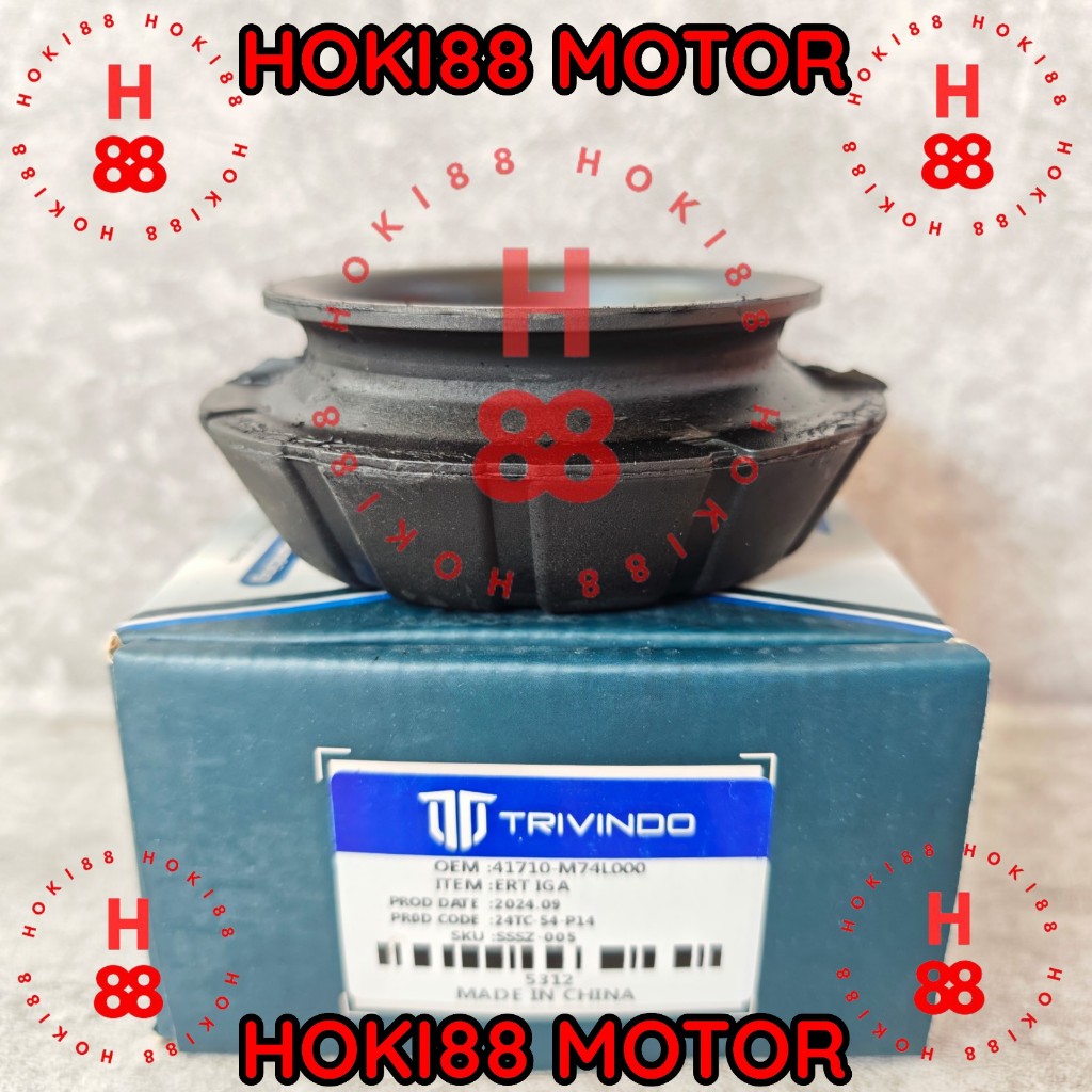 TRIVINDO Support Shock Depan SUZUKI ERTIGA Karet Support ShockBreaker | ORIGINAL TRIVINDO