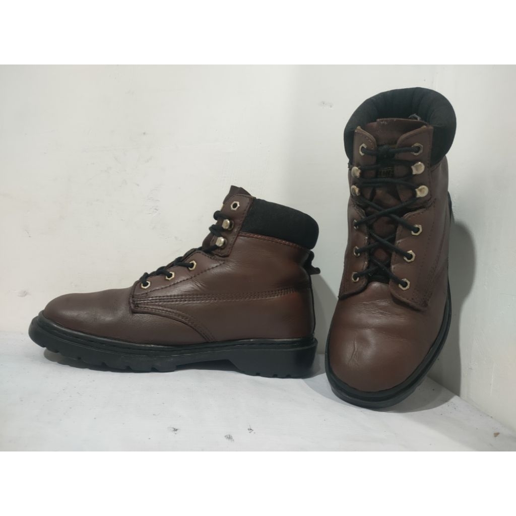 Sepatu Boots Kulit GT Hawkins, Size 41