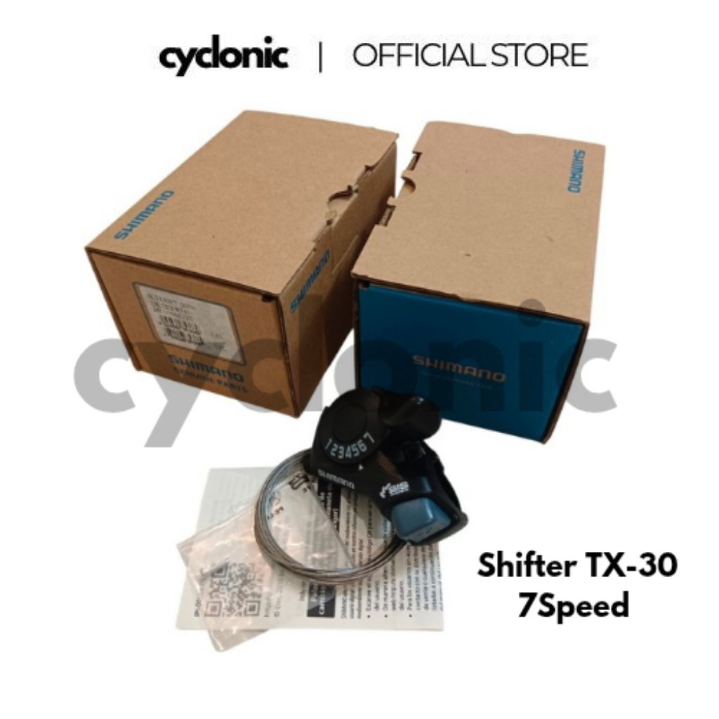 Shifter / Operan Gigi Sepeda Shimano TX-30 7 Speed