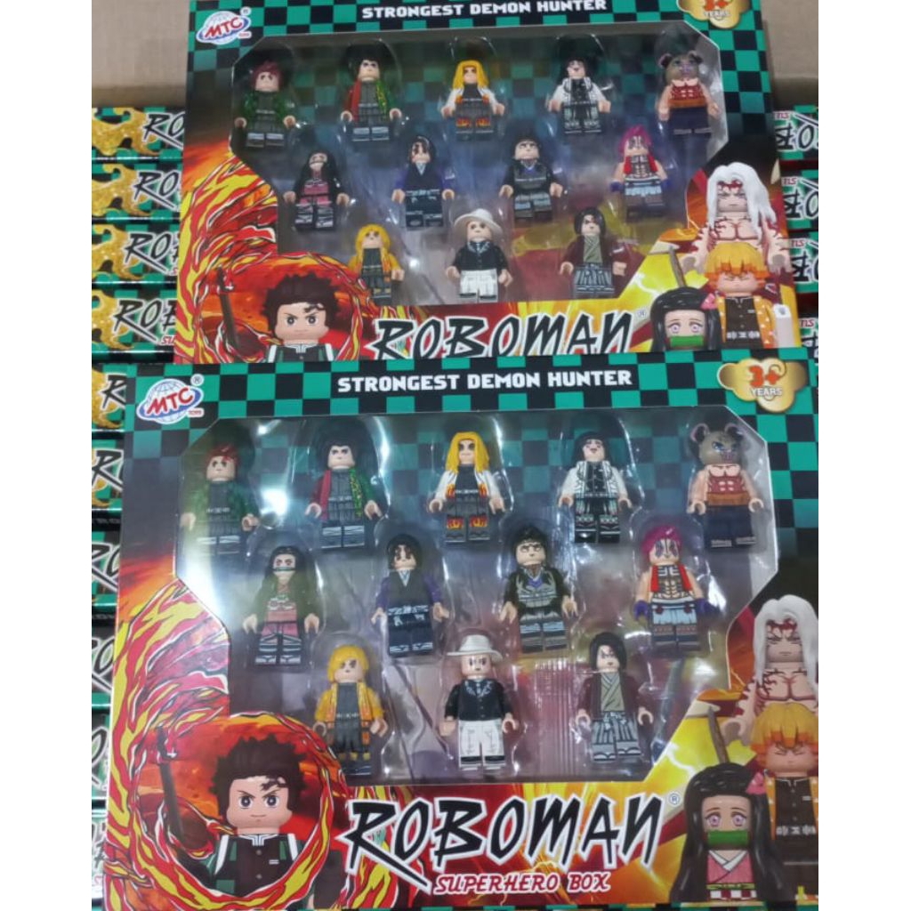 lego roboman box/roboman superhero box isi 12 pcs
