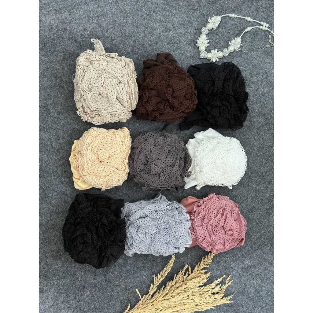 ciput cepol mawar/ciput cepol turki/dalaman hijab