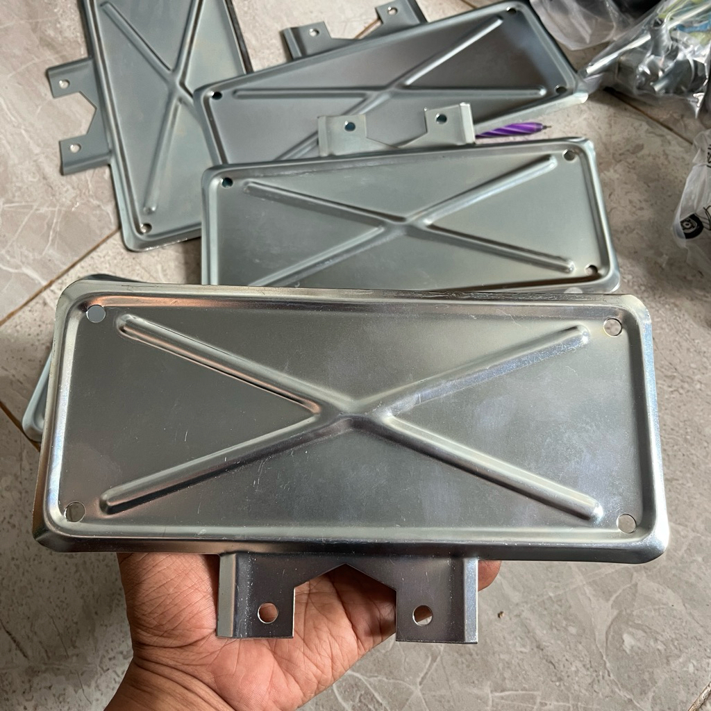 DUDUKAN PLAT NOMOR DEPAN VESPA SUPER SPRINT VBB PX SERIES TATAKAN PLAT NOMOR DEPAN VESPA