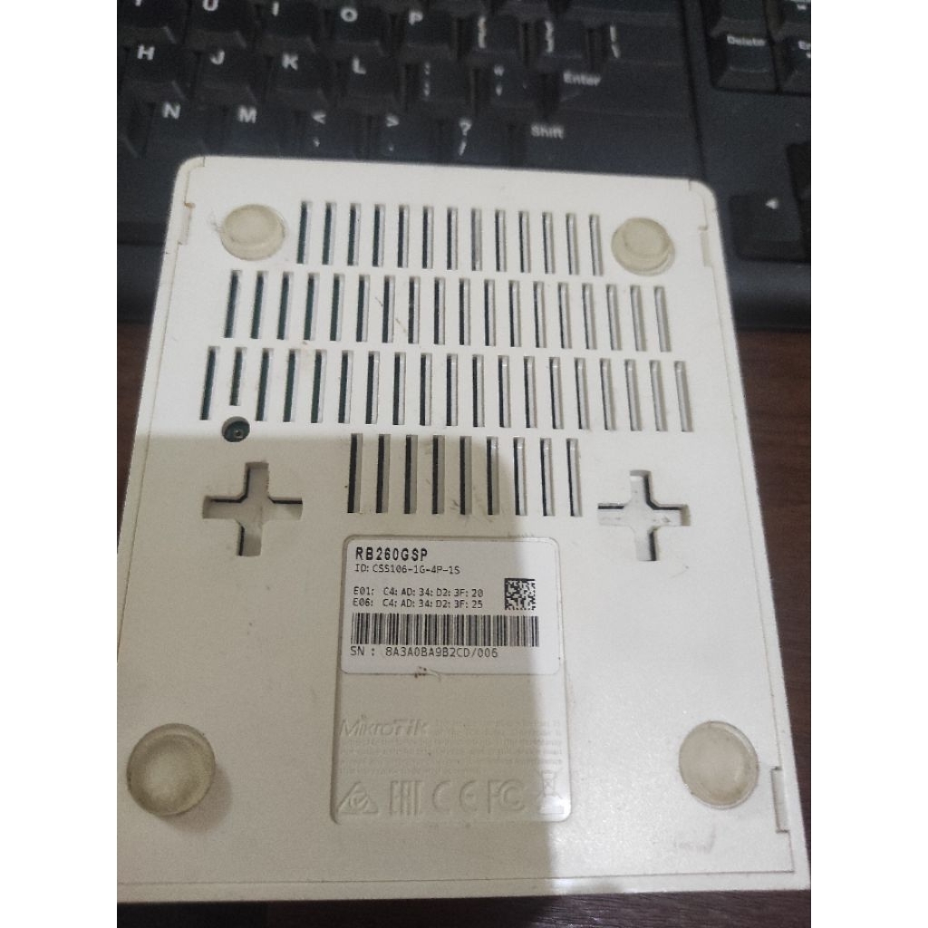 mikrotik switch 260 gsp bekas