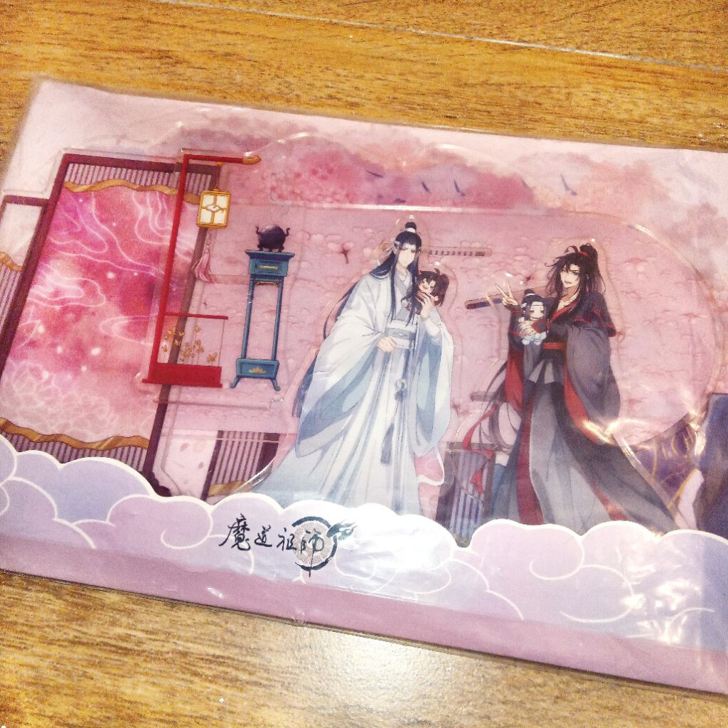 MDZS Official Merch WANGXIAN acrylic standee WEI WUXIAN LAN WANGJI Donghua MO DAO ZU SHI koleksi Ten