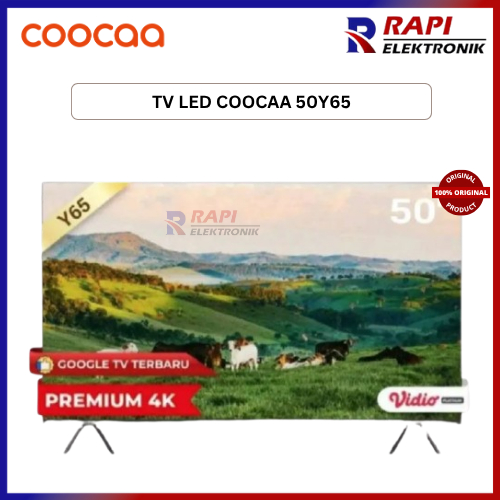 TV LED COOCAA 50Y65 - Coocaa 4K UHD 50 Inch