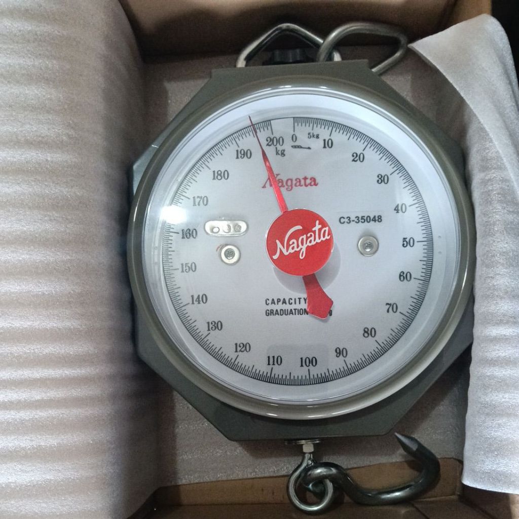 (BEST SELLER)Timbangan gantung jarum 200kg Nagata 200 kg