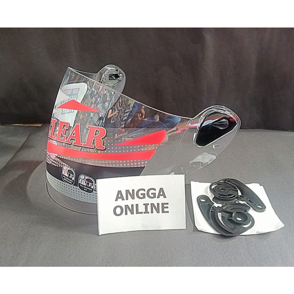 Visor, Kaca Helm NHK R 6, Kaca helm NHK R6, Kaca Visor Helm NHK R  6 Free Rachet